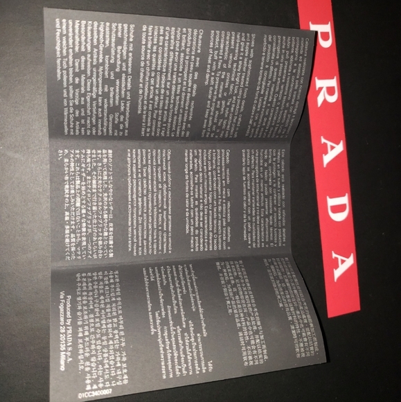 Prada Casual men red and Silver sneakers size 9.5 - Picture 10 of 16